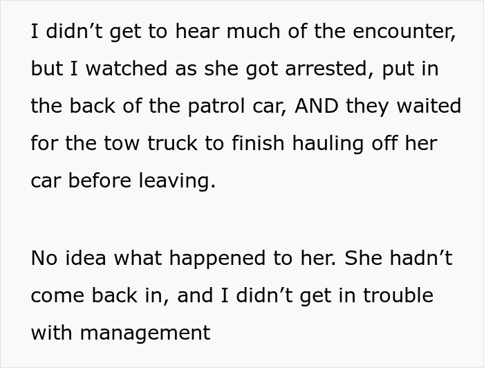Cashier Is Friendly With Sheriffs That Come Regularly, Gets To Witness Karen Customer’s Arrest Cashier Is Friendly With Sheriffs That Come Regularly, Gets To Witness Karen Customer’s Arrest