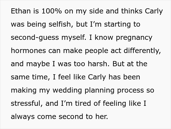 Pregnant Sister Plans Her Gender Reveal On Woman&rsquo;s Wedding Weekend, Gets Uninvited