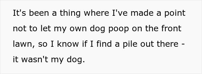 Woman Enjoys Neighbor’s Cursing Tirade As They Find Dog Poop That Once Was In The Yard Next Door Woman Enjoys Neighbor’s Cursing Tirade As They Find Dog Poop That Once Was In The Yard Next Door