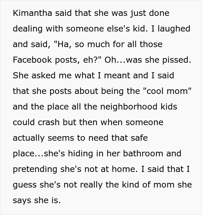 Woman Tells Sis To Stop Claiming Her House Is A Safe Place For Kids As She Ignores The Ones In Need Woman Tells Sis To Stop Claiming Her House Is A Safe Place For Kids As She Ignores The Ones In Need