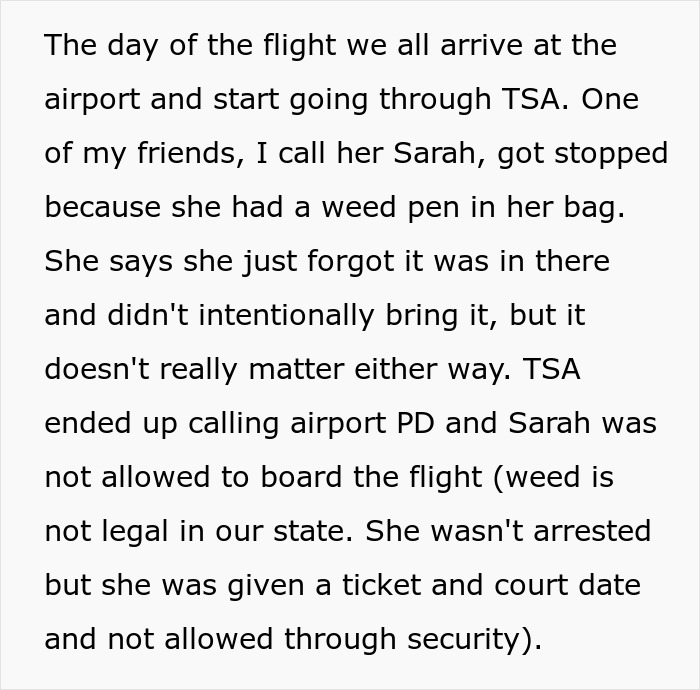 Friends Leave Woman Behind At Airport After She’s Denied Boarding, Face Demands To Pay Her Back Friends Leave Woman Behind At Airport After She’s Denied Boarding, Face Demands To Pay Her Back