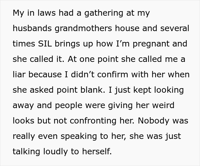 “Why Are You So Obsessed With My Uterus”: Lady Claps Back As SIL Wants To Know About Pregnancy “Why Are You So Obsessed With My Uterus”: Lady Claps Back As SIL Wants To Know About Pregnancy