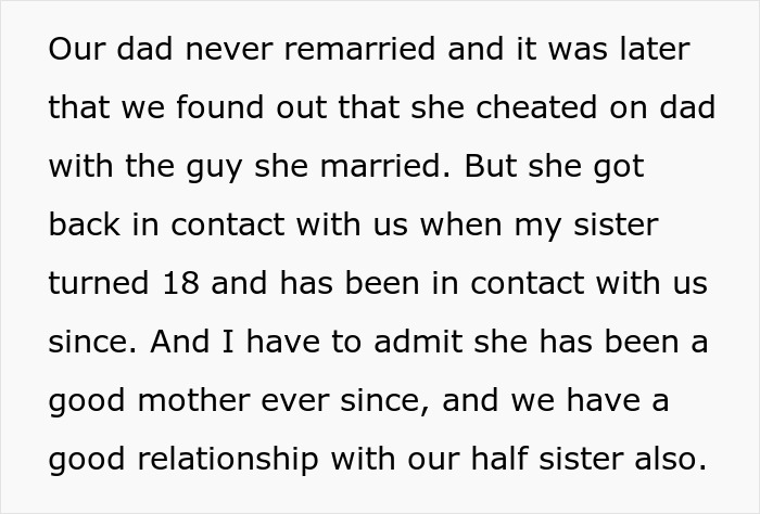 Guy Refuses To Fund Stepsister&rsquo;s Wedding, Calls Out Mom&rsquo;s Choices When She Protests