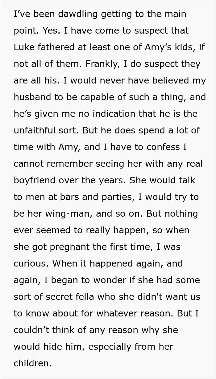 Mom Thinks Her Kids And Her Husband's BFF's Kids Are Related, Finds Out Way More Than Expected