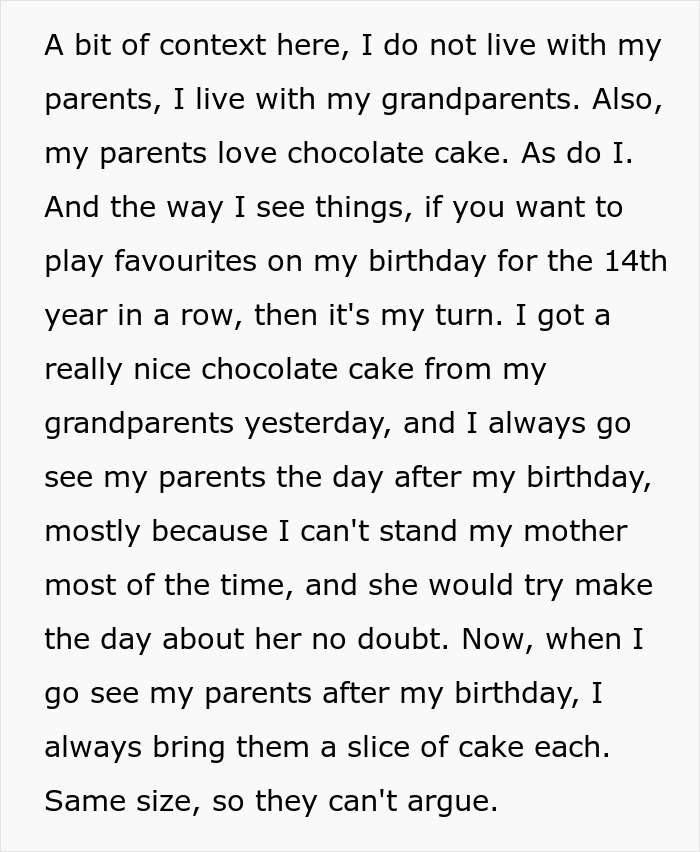 Teen Turns Tables On Mom&rsquo;s Favoritism For Her Sister By Choosing A Favorite Parent