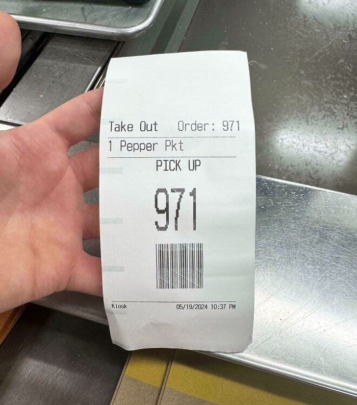 Teens In Lobby Put This Order In And Then Left