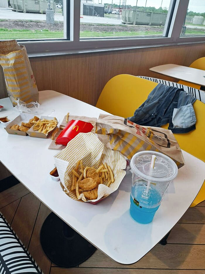 This Isn't Your Home. Why Are People Like This? They Even Left A Jacket 