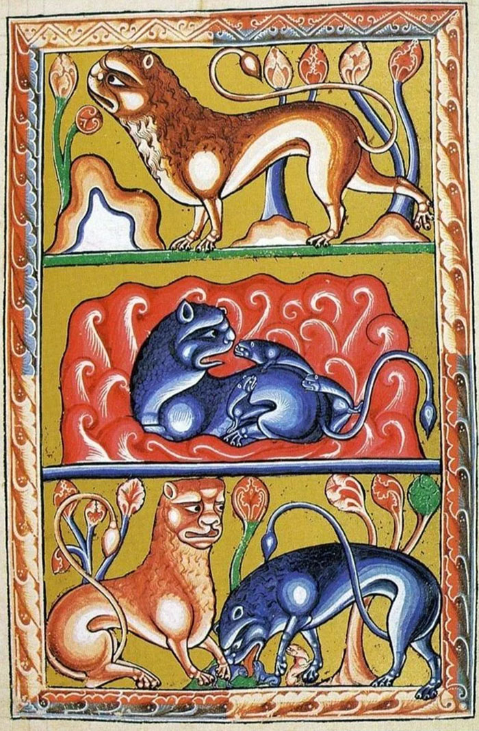 Lions And Bears In Early 13th Century