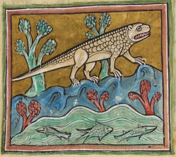 This Crocodile With A Cougar Head