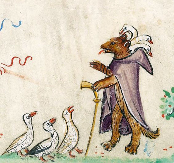 Preaching To The Diverted. Germany, Hamburg, Before 1381