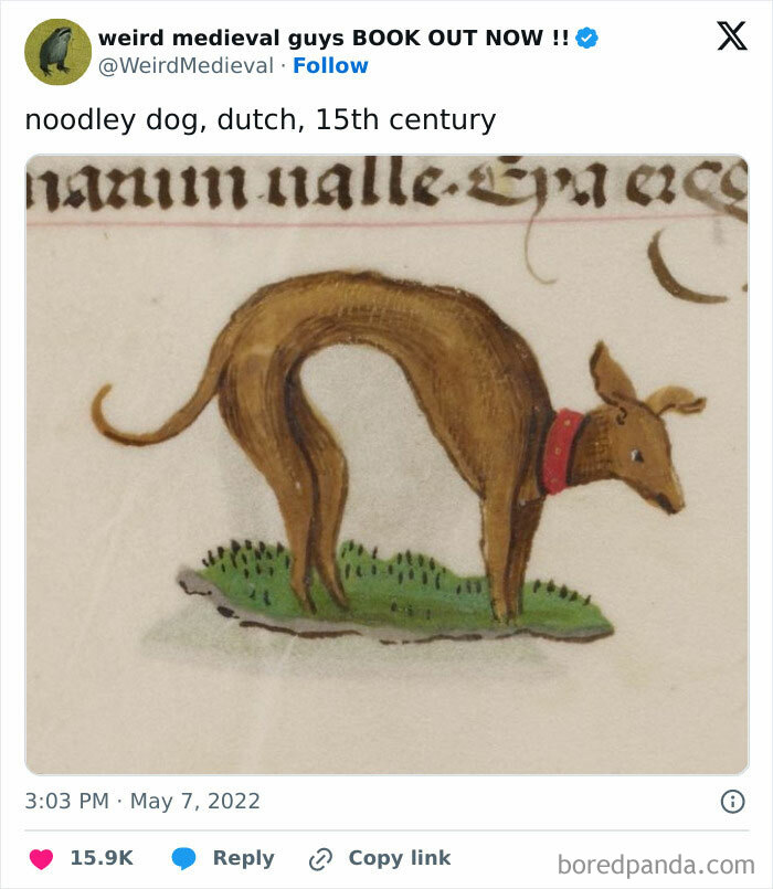 This 15th Century Drawing Of A Greyhound Is An Undisputed Masterclass In Stylisation