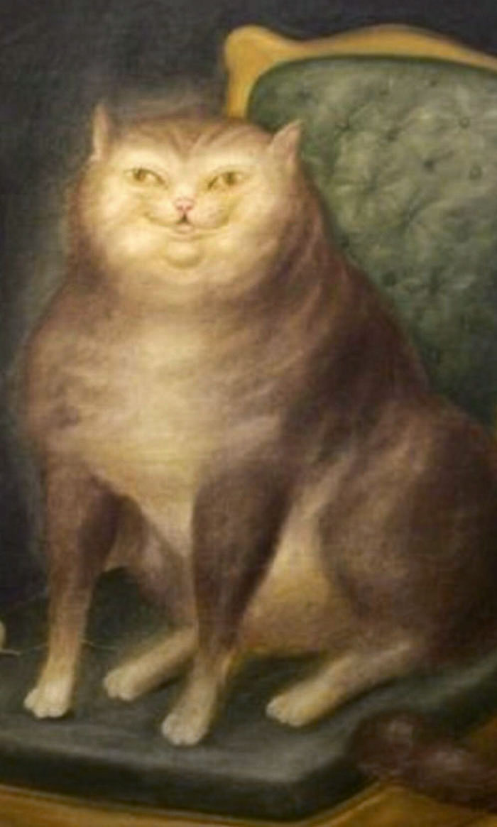 I Love The Fact The Medieval Artists Had No Idea What Cats Look Like