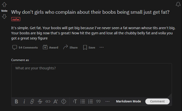 Get Fat. It Is Just That Simple