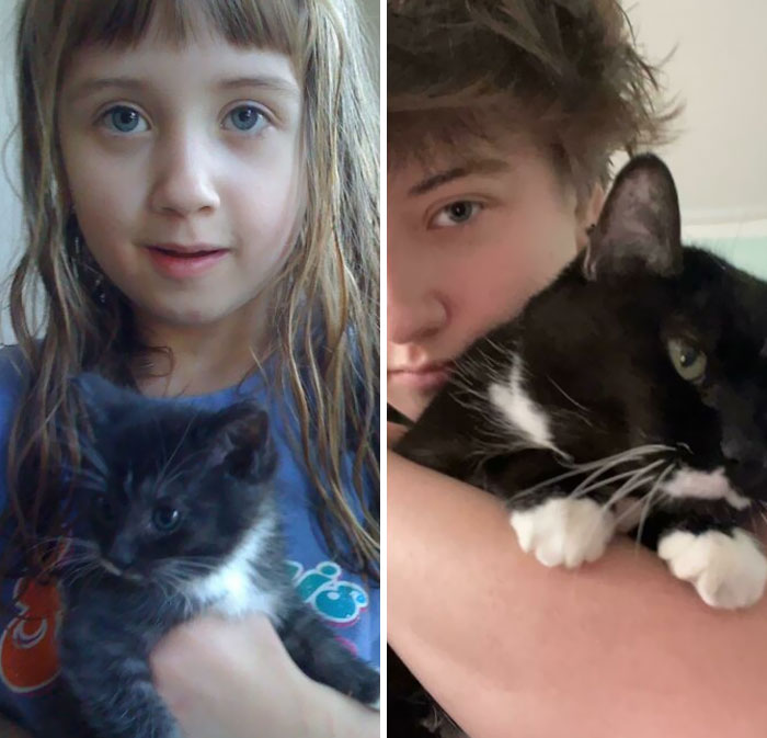 Daisy And I 13 Years Apart