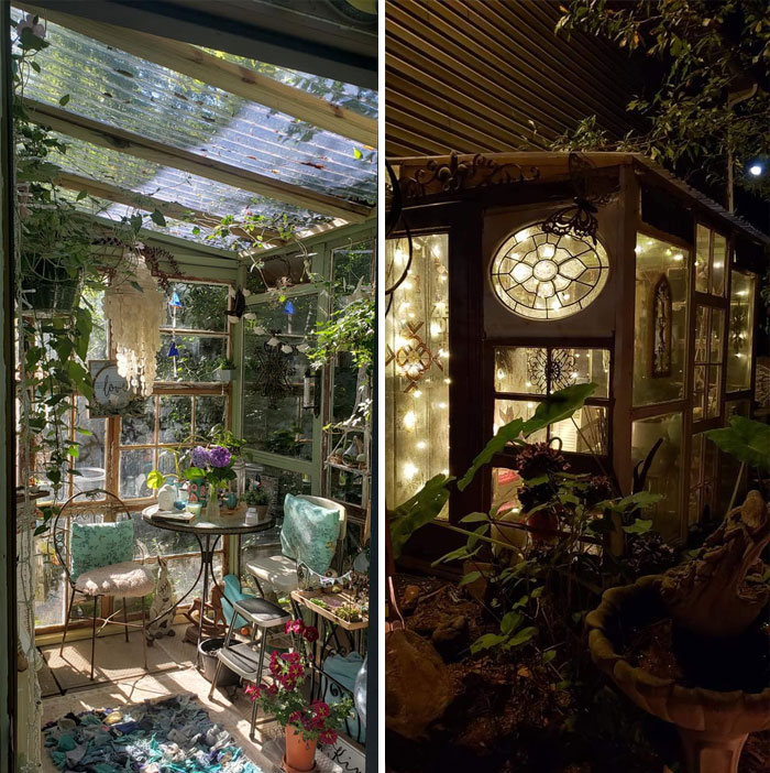 This Is My Little Thrifted Garden Room