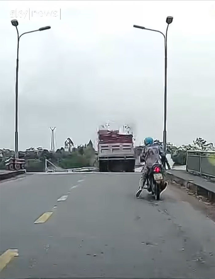 WATCH: Video Captures Typhoon Yagi Causing The Collapse Of A Busy Bridge In Vietnam