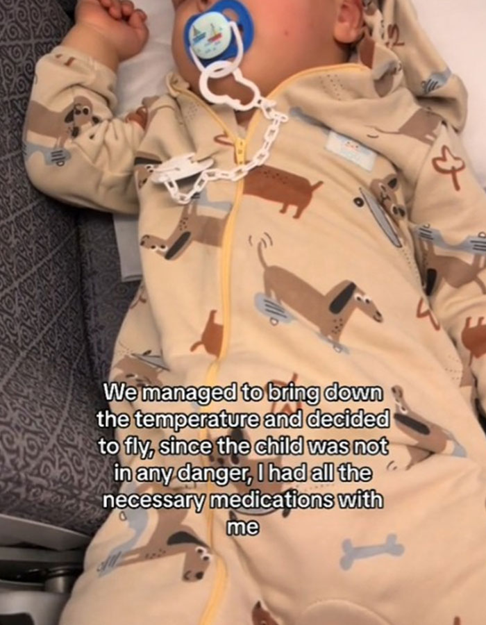 Baby With 104°F Fever Taken On An International Flight, Netizens Slam Parents Baby With 104°F Fever Taken On An International Flight, Netizens Slam Parents