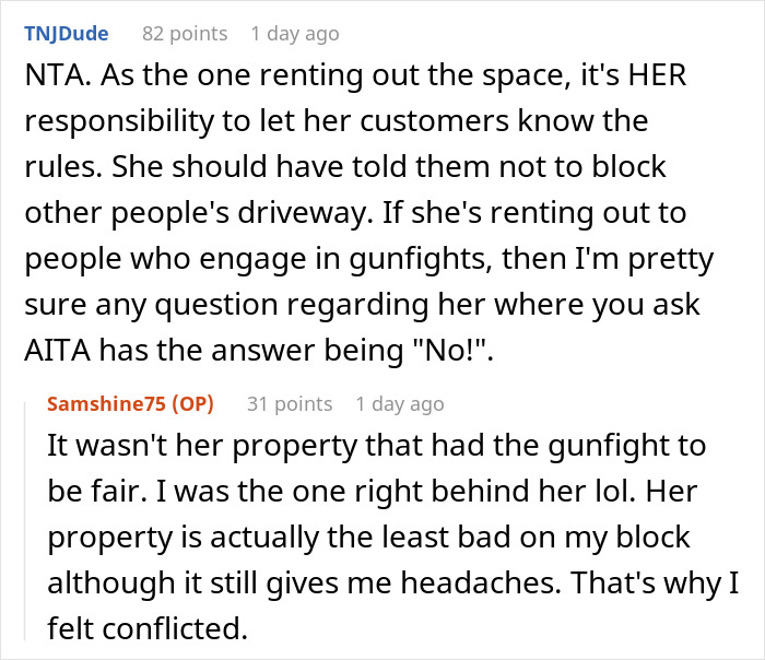 Person Has Enough Of Rude Airbnb Guests In Neighborhood, Calls Police After They Block Driveway Person Has Enough Of Rude Airbnb Guests In Neighborhood, Calls Police After They Block Driveway