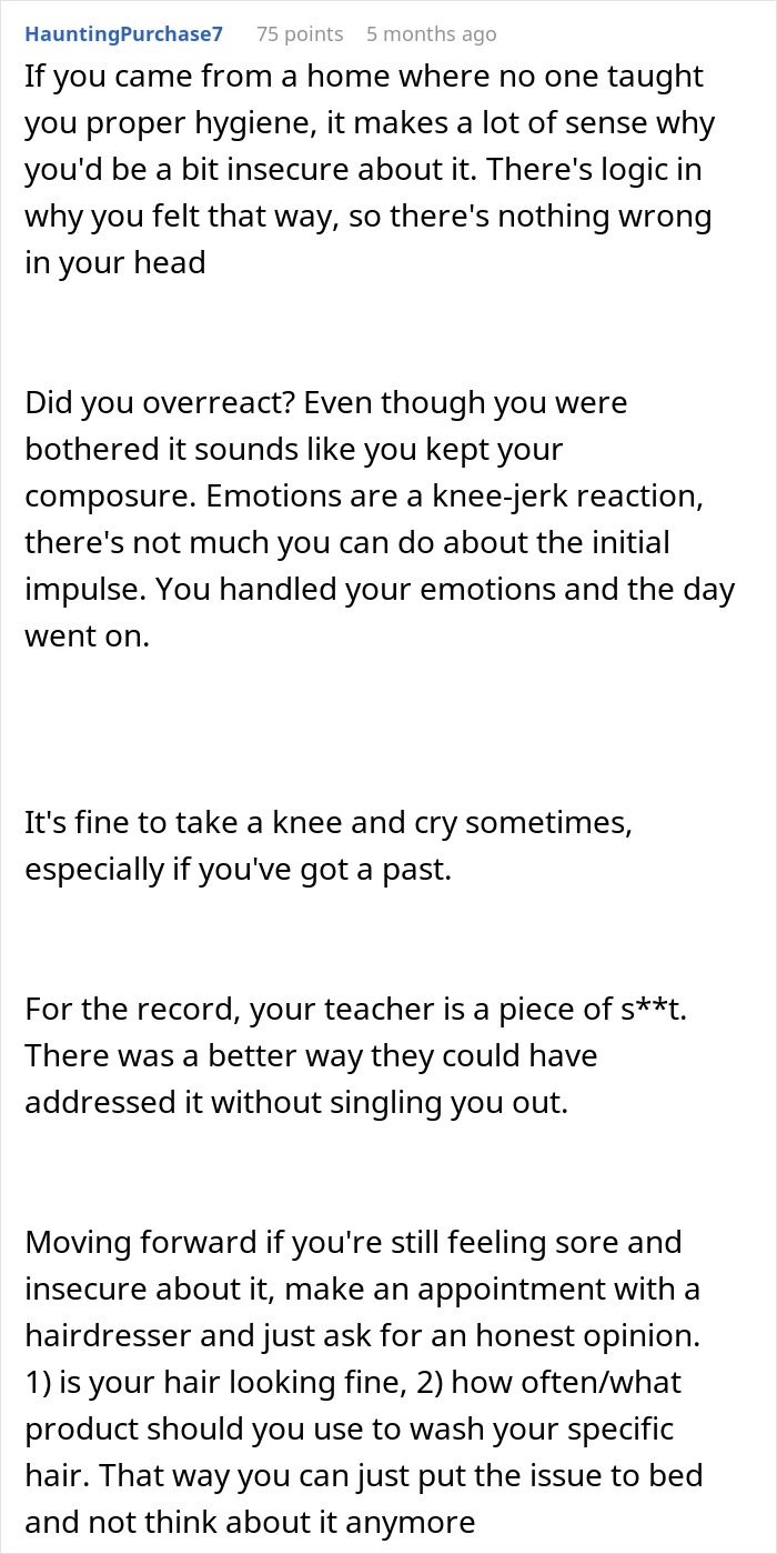 "I Want To Cry Just Thinking About What Happened": Person Called Out For Their Hygiene