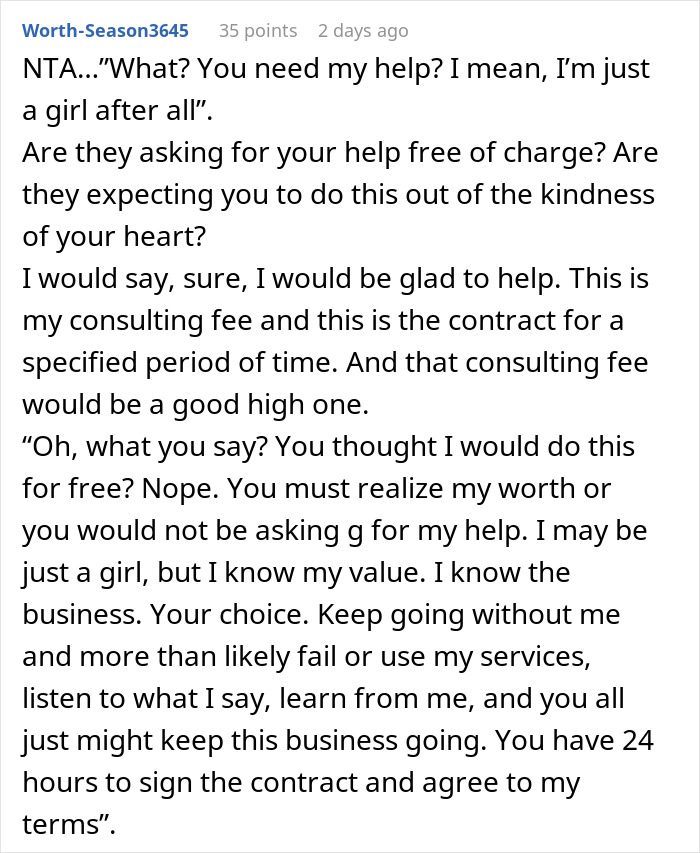 Men Laugh After Granddaughter Is Forced Out Of Business, Beg Her To Return As Everything Fails