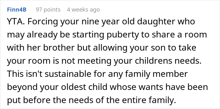 Eldest Son Says He Will Move Out Unless He Gets A Separate Room, Is Told To Pay Rent Eldest Son Says He Will Move Out Unless He Gets A Separate Room, Is Told To Pay Rent