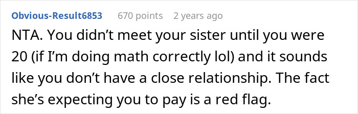 Guy Refuses To Fund Stepsister&rsquo;s Wedding, Calls Out Mom&rsquo;s Choices When She Protests