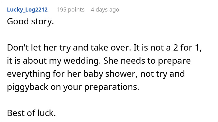 Pregnant Sister Plans Her Gender Reveal On Woman&rsquo;s Wedding Weekend, Gets Uninvited