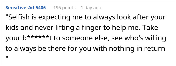 Mom Refuses To Help Sibling During An Emergency, Is Shocked They Won&rsquo;t Come At Her Beck And Call