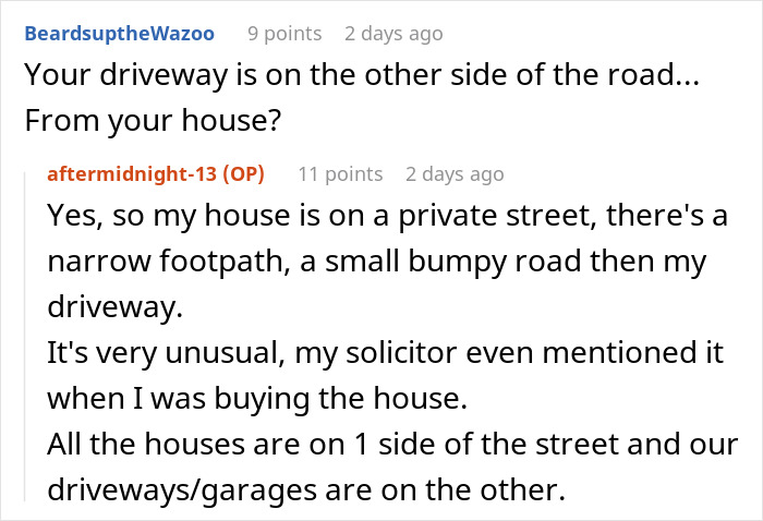 Rude Mom Blocks Driveway, Calls Homeowner “Pathetic” For Wanting To Park Her Own Car Rude Mom Blocks Driveway, Calls Homeowner “Pathetic” For Wanting To Park Her Own Car