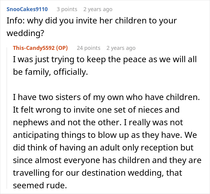 SIL Asks Bride To Babysit During Her Wedding, Is Shocked She&rsquo;s Told Absolutely No