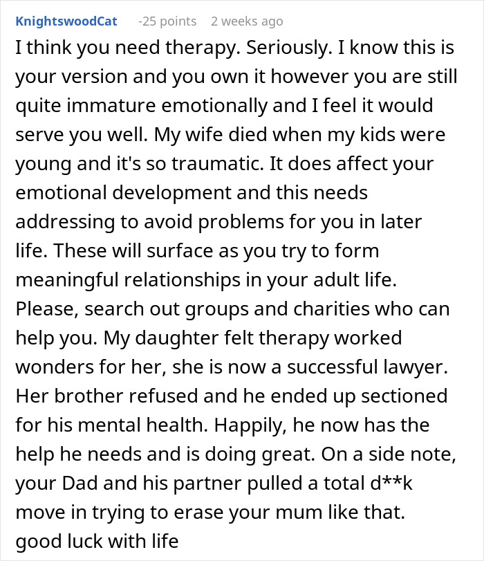 Woman Upset Stepson Won’t Accept His Growing Up Gift, Gives Her A Taste Of Reality Woman Upset Stepson Won’t Accept His Growing Up Gift, Gives Her A Taste Of Reality