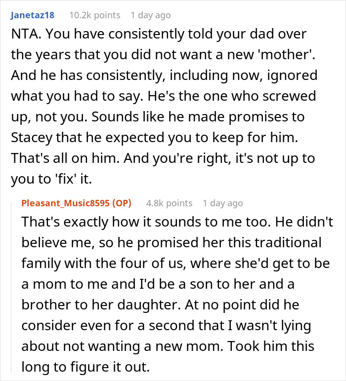 Teen Rejects Dad’s Second Wife As Mom, Dad Realizes He Should Have Listened To Son Earlier Teen Rejects Dad’s Second Wife As Mom, Dad Realizes He Should Have Listened To Son Earlier