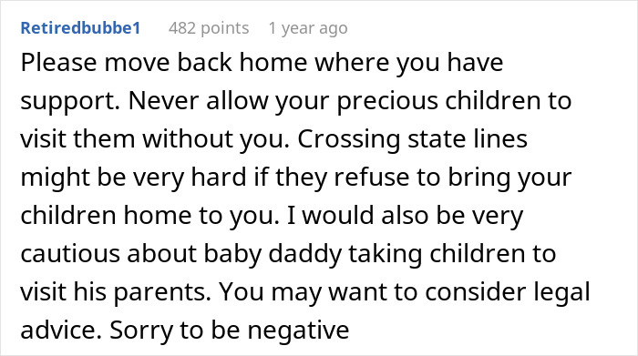MIL Threatens Legal Action To Stop Pregnant DIL From Moving With Baby