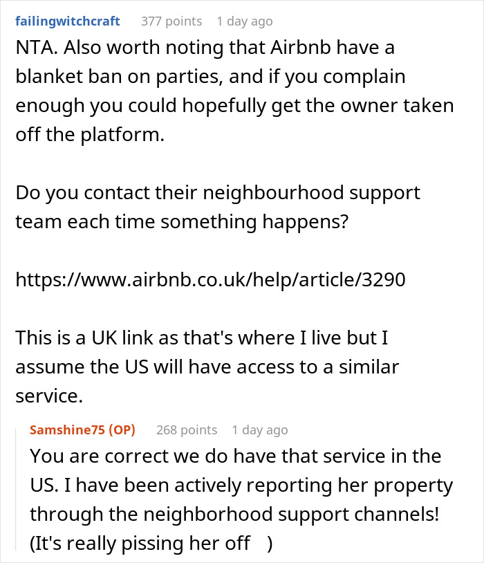 Person Has Enough Of Rude Airbnb Guests In Neighborhood, Calls Police After They Block Driveway Person Has Enough Of Rude Airbnb Guests In Neighborhood, Calls Police After They Block Driveway