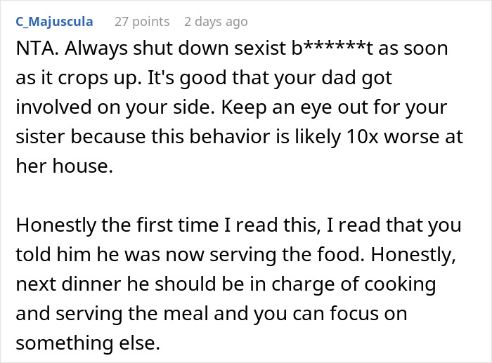Woman Can&rsquo;t Understand Why She Doesn&rsquo;t Like BIL, He Gives Her A Perfect Reason At Family Dinner