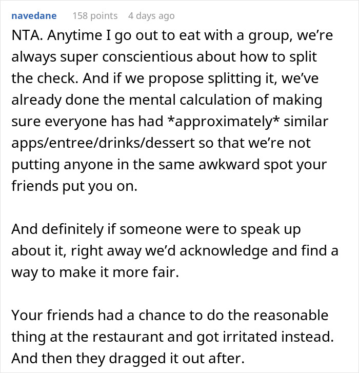 Woman Faces Backlash For Refusing To Pay For Expensive Meals She Didn&rsquo;t Order