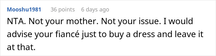 Dad Pressures His Soon-To-Be DIL To Wear His Late Wife&rsquo;s Wedding Dress Decades After She Died