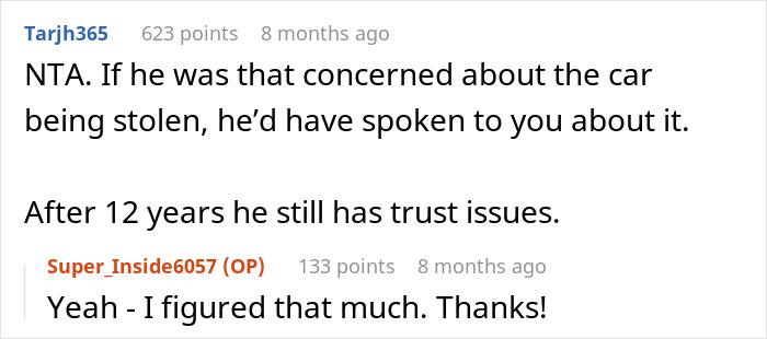 Wife Realizes Husband Doesn't Trust Her After Finding A Surprise In Her Car