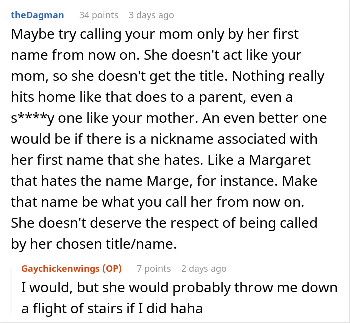 Teen Turns Tables On Mom&rsquo;s Favoritism For Her Sister By Choosing A Favorite Parent