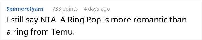 Woman Adores Her Engagement Ring, Changes Her Mind After Finding Out How Much It Cost