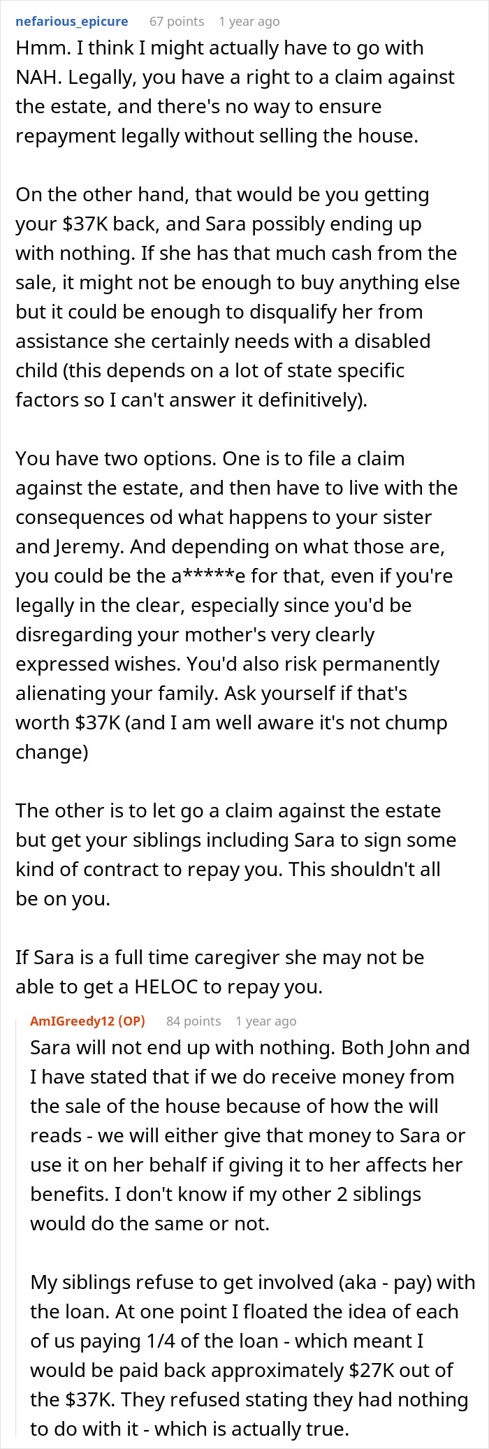 Woman Causes Family Drama By Refusing To Forgive Late Mom&rsquo;s Debt And Demanding That Sister Pay It