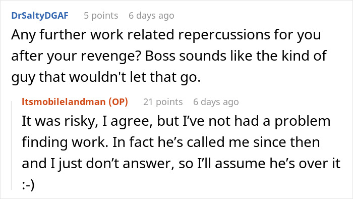 Boss Backs Out Of Verbal Agreement, Loses It After Employee Does The Same Thing To Him Boss Backs Out Of Verbal Agreement, Loses It After Employee Does The Same Thing To Him