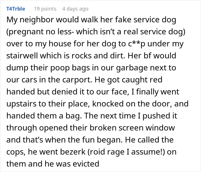 Woman Enjoys Neighbor’s Cursing Tirade As They Find Dog Poop That Once Was In The Yard Next Door Woman Enjoys Neighbor’s Cursing Tirade As They Find Dog Poop That Once Was In The Yard Next Door