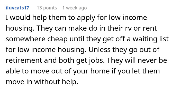Woman Refuses To Take In Her Parents After They Regretted Pursuing Their Dream, Is Called Selfish