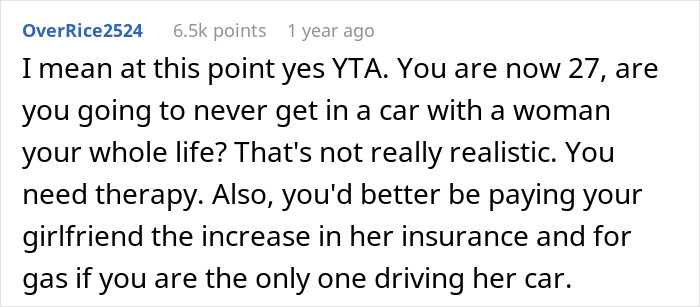 Man Excuses His Misogynistic Behavior With His Childhood Trauma, GF Tells Him To Get Over It Man Excuses His Misogynistic Behavior With His Childhood Trauma, GF Tells Him To Get Over It