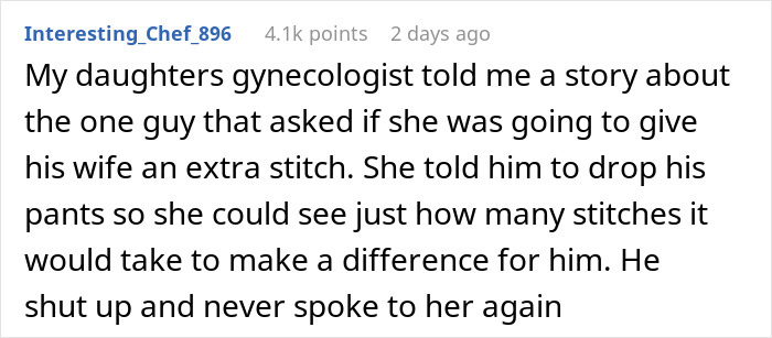 Man Resents Wife For Not Doing The &ldquo;Husband Stitch&rdquo; And Makes Fun Of Her Body In Front Of Family