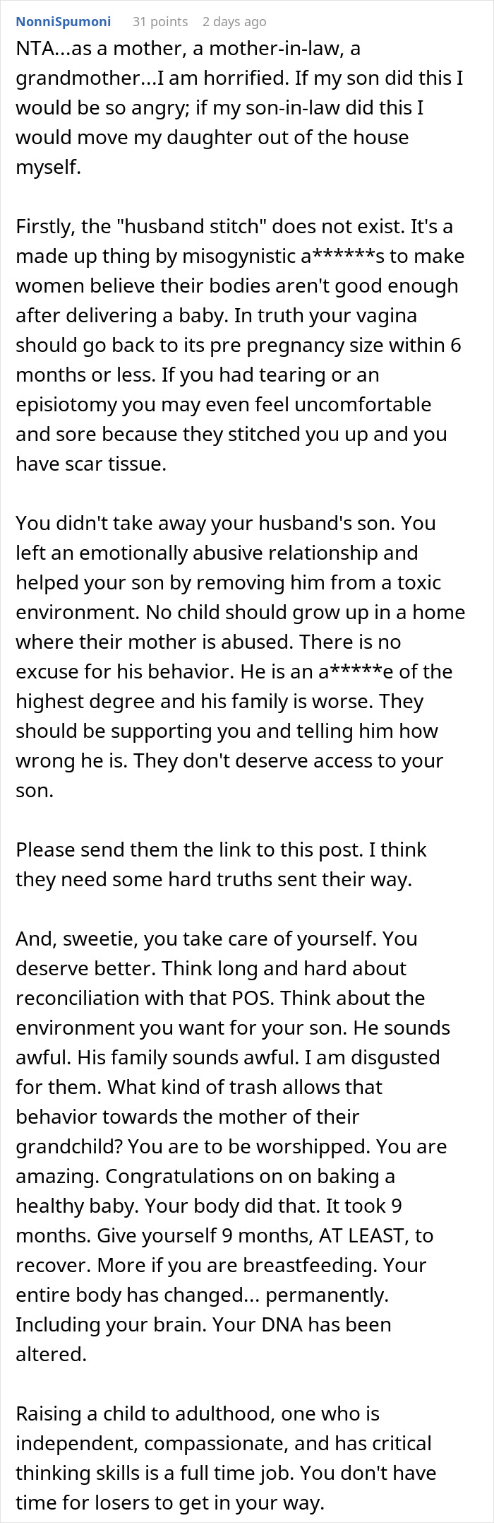 Man Resents Wife For Not Doing The &ldquo;Husband Stitch&rdquo; And Makes Fun Of Her Body In Front Of Family