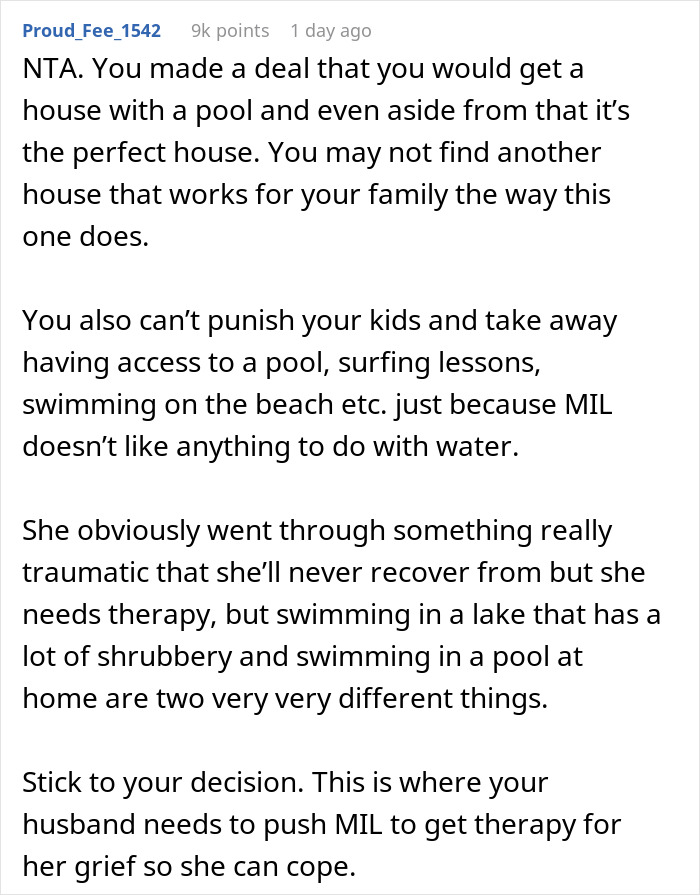 Family Buys Their Dream House, It Causes A Major Traumatic Response From MIL Family Buys Their Dream House, It Causes A Major Traumatic Response From MIL
