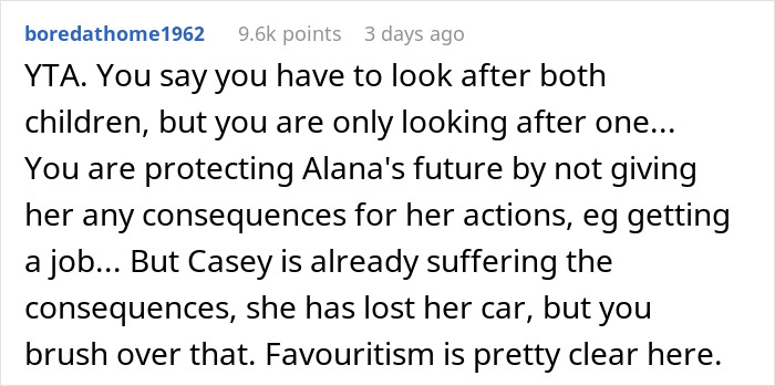 Girl Rejects Family’s Apology After Sister Wrecks Her Car, Gives Parents An Ultimatum Girl Rejects Family’s Apology After Sister Wrecks Her Car, Gives Parents An Ultimatum