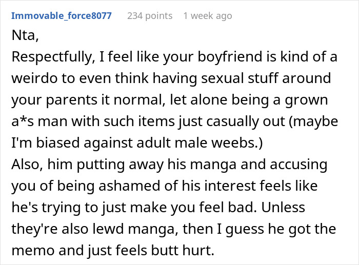 Woman Sees Just How Manipulative Her BF Really Is After Anime Pillow Tears Them Apart